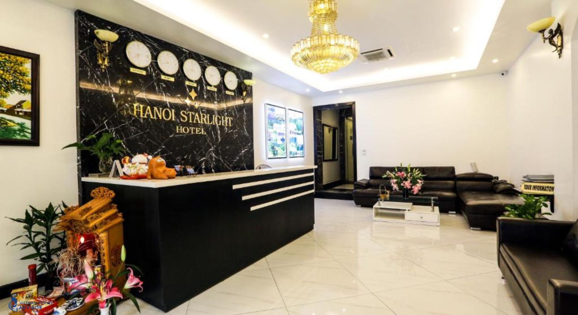 (Reception area – StarLight Boutique Hotel)
